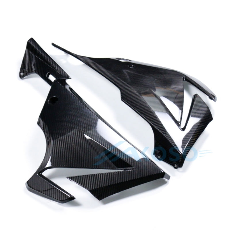 AKOSO Honda CBR500R 2019-2023 / CBR400R 2022-2023 Carbon Fiber Lower Side Panels Belly Pan
