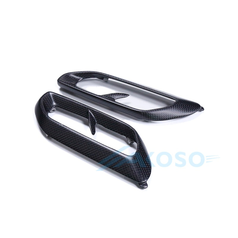 AKOSO 2023+ Ducati Diavel V4 100% Carbon Fiber Air Intake Exhaust Covers