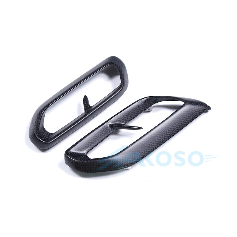 AKOSO 2023+ Ducati Diavel V4 100% Carbon Fiber Air Intake Exhaust Covers