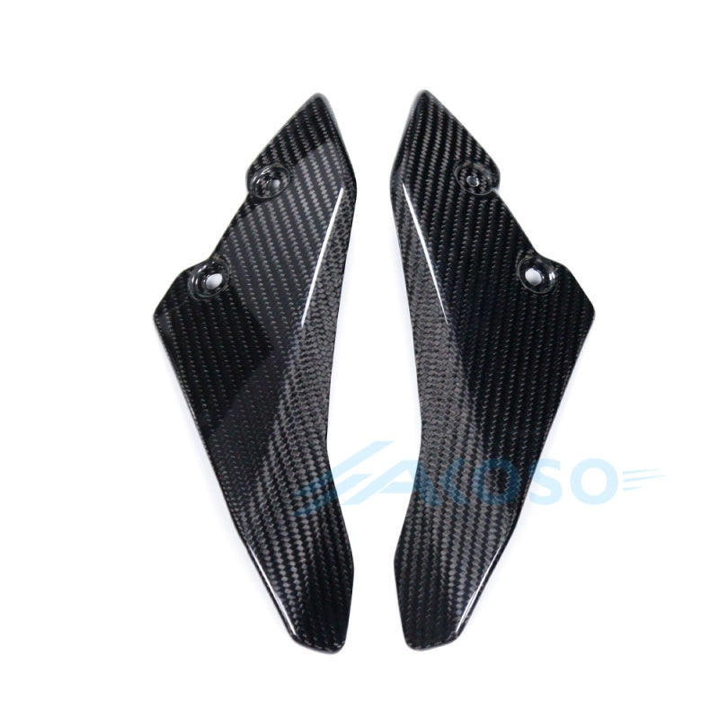 AKOSO 2016-2021 Yamaha MT-10 FZ-10 Carbon Fiber Windscreen Panel Front Fairing above Headlight