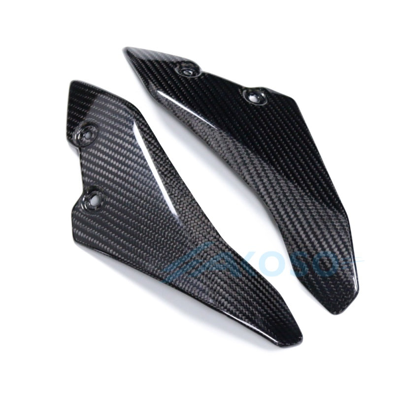 AKOSO 2016-2021 Yamaha MT-10 FZ-10 Carbon Fiber Windscreen Panel Front Fairing above Headlight
