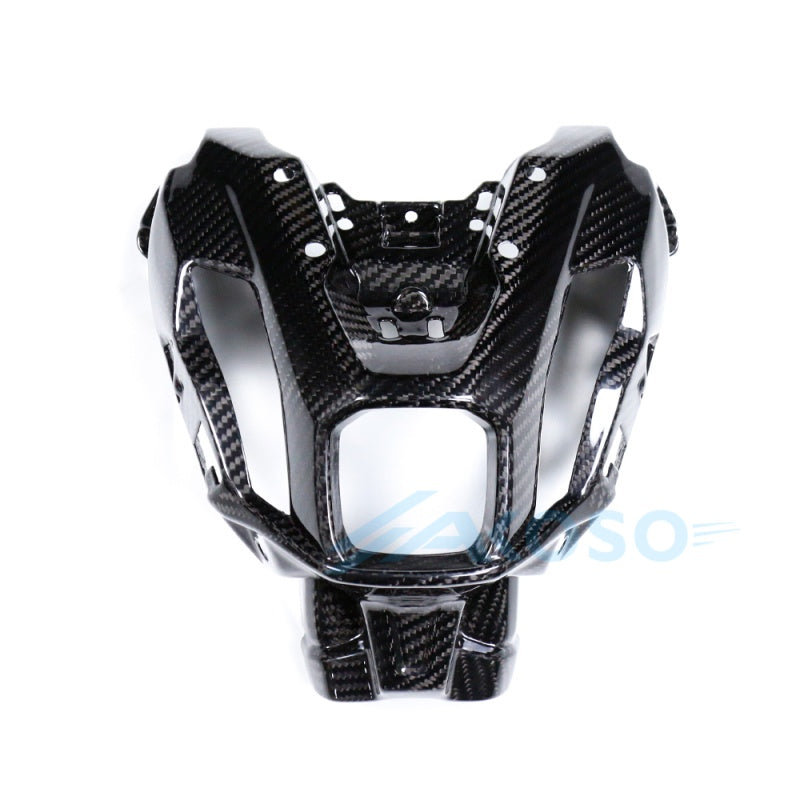 AKOSO 2021-2024 Yamaha MT07 FZ07 Carbon Fiber Front Upper Fairing Headlight Cover