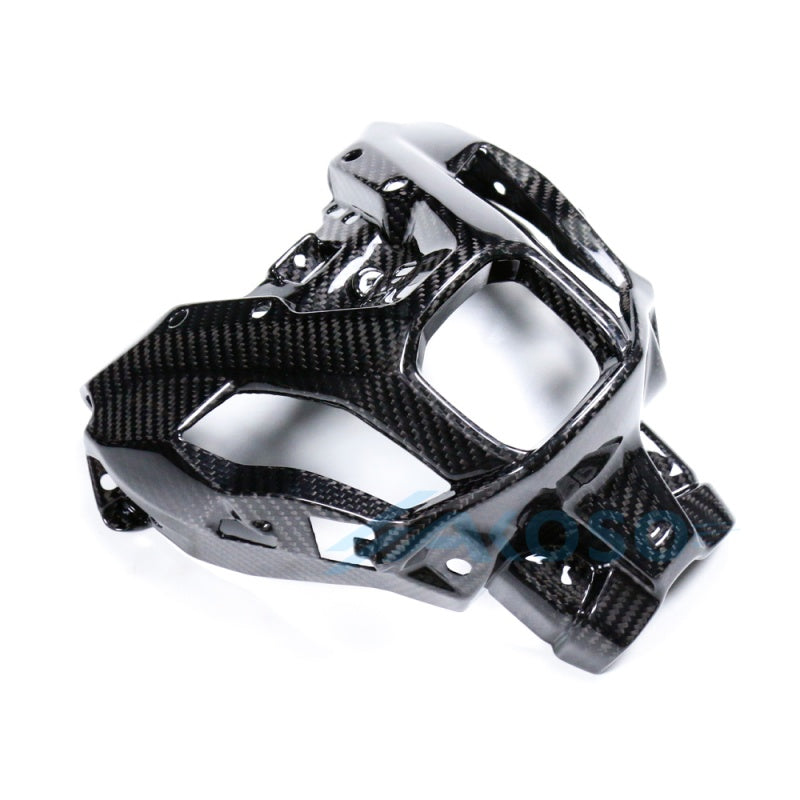 AKOSO 2021-2024 Yamaha MT07 FZ07 Carbon Fiber Front Upper Fairing Headlight Cover