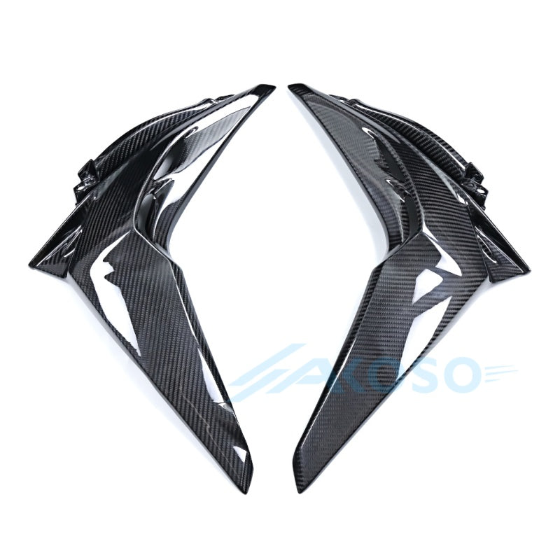 AKOSO 2014+ Kawasaki Z1000 Carbon Fiber Side Panels Fairing
