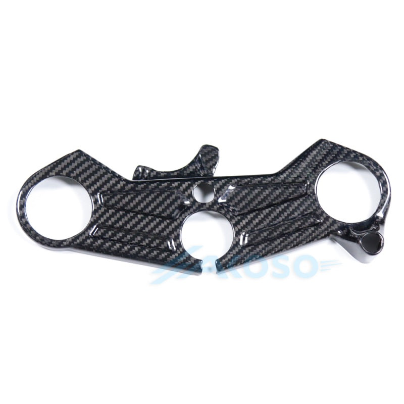 AKOSO 2016-2020 Kawasaki Ninja ZX10R Carbon Fiber Ultra Light Upper Top Triple Clamp Cover