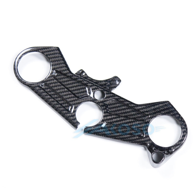 AKOSO 2016-2020 Kawasaki Ninja ZX10R Carbon Fiber Ultra Light Upper Top Triple Clamp Cover