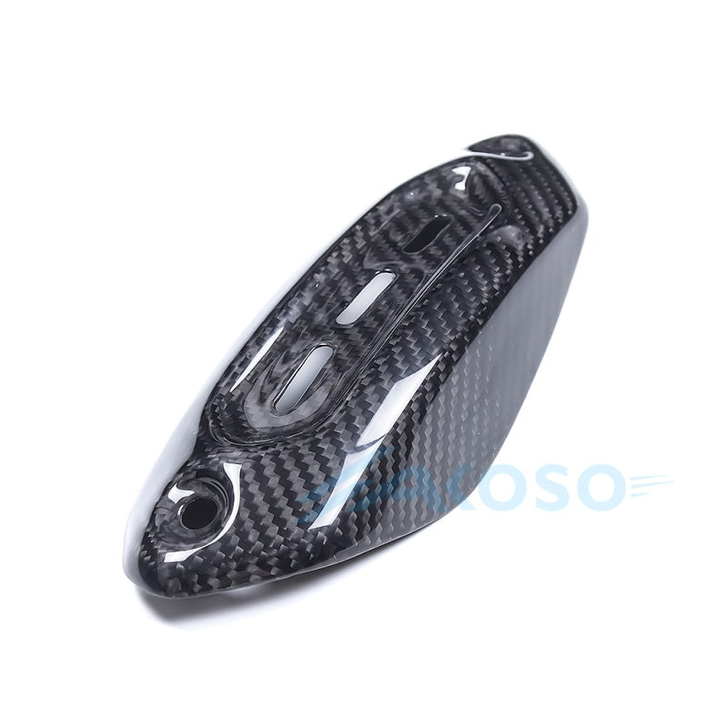 AKOSO 2019+ Ducati Hypermotard 950 Carbon Fiber Exhaust Pipe Cover