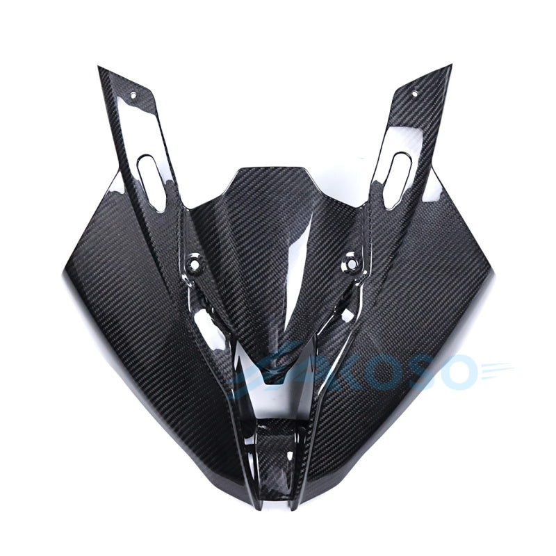 AKOSO 2019-2024 BMW S1000RR Carbon Fiber One-Piece Front Fairing Full Integrated