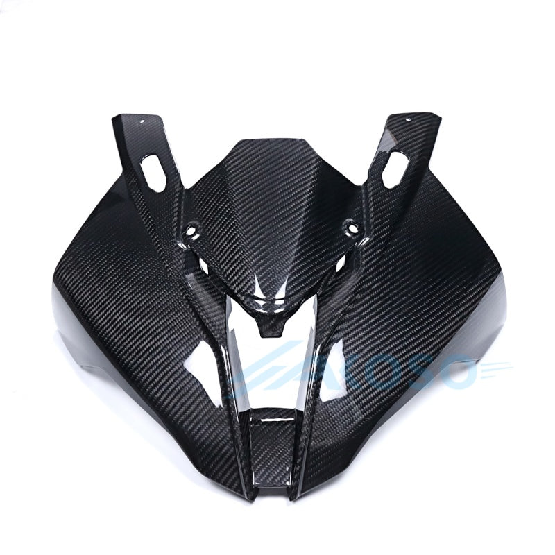 AKOSO 2019-2024 BMW S1000RR Carbon Fiber One-Piece Front Fairing Full Integrated