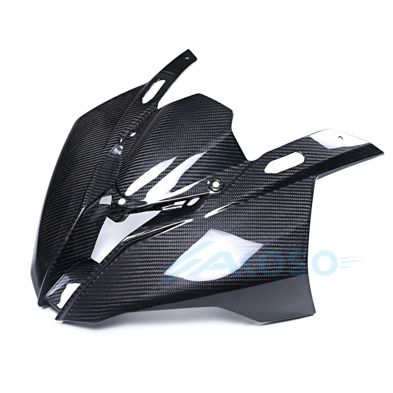 AKOSO 2019-2024 BMW S1000RR Carbon Fiber One-Piece Front Fairing Full Integrated