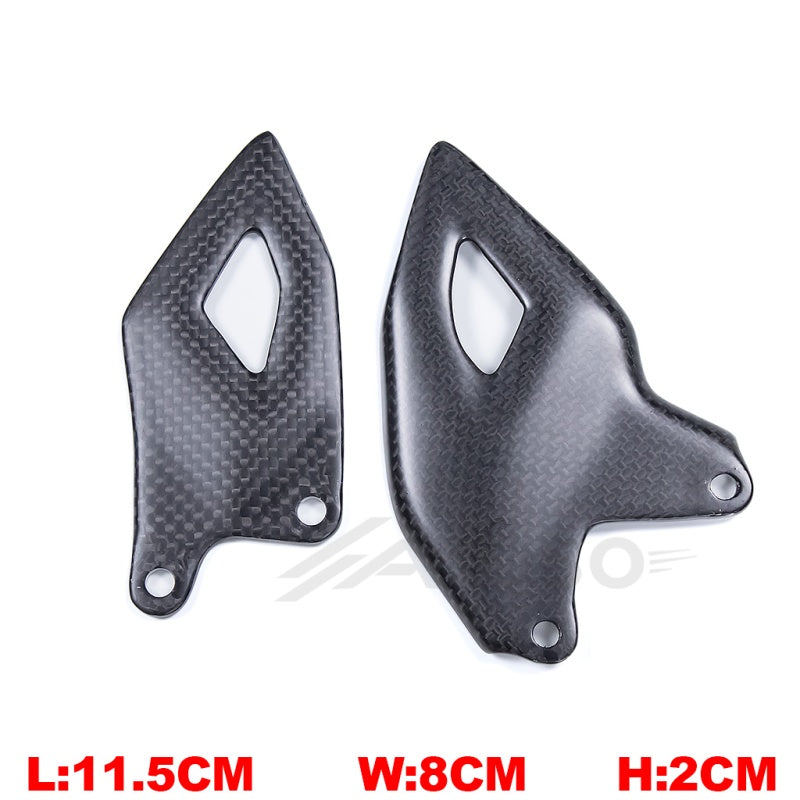 AKOSO DUCATI Panigale V4 V4S 2025 Carbon Fiber Heel Guards Cover