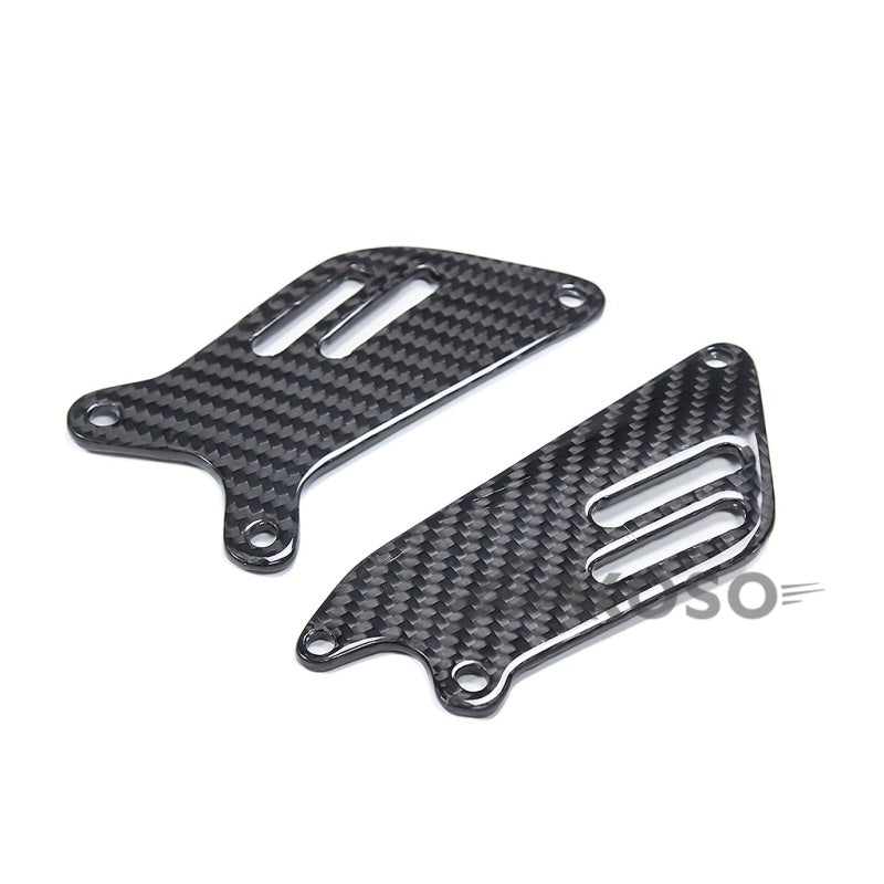 AKOSO 2021-2024 Suzuki Hayabusa Gen3 GSX1300R Carbon Fiber Rearset Heel Guard Plate Cover