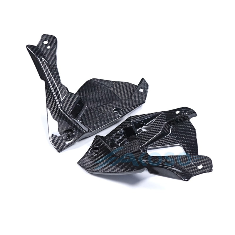 AKOSO 2014-2017 Yamaha FZ-07 MT-07 100% Carbon Fiber Inner Panels Fuel Tank