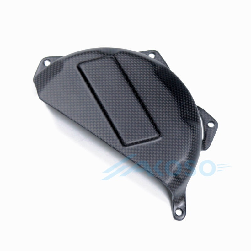 AKOSO 2020-2024 Ducati Panlgale V2 Carbon Fiber Clutch Cover DP Style 