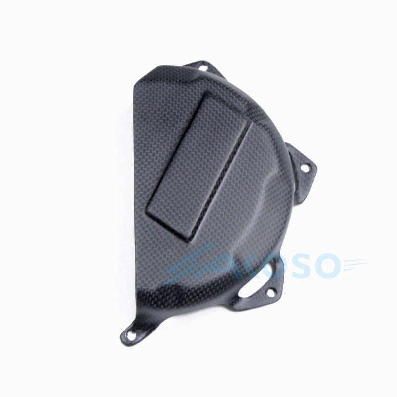 AKOSO 2020-2024 Ducati Panlgale V2 Carbon Fiber Clutch Cover DP Style 