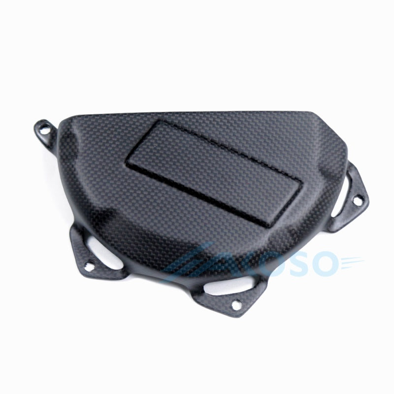AKOSO 2020-2024 Ducati Panlgale V2 Carbon Fiber Clutch Cover DP Style 