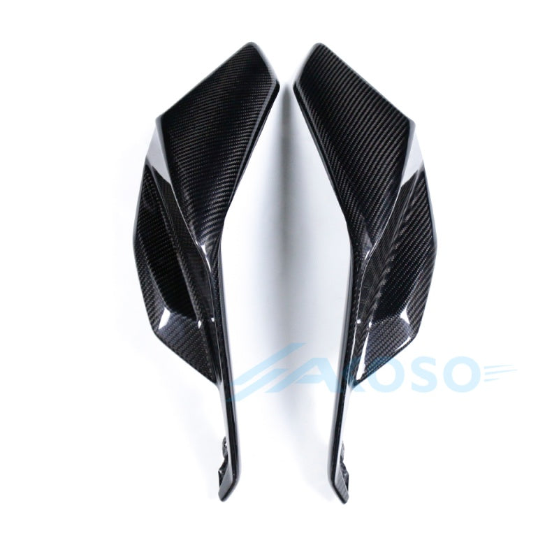 AKOSO 2021-2024 Aprilia RSV4 Carbon Fiber Winglets Front Side Fairing Winglets