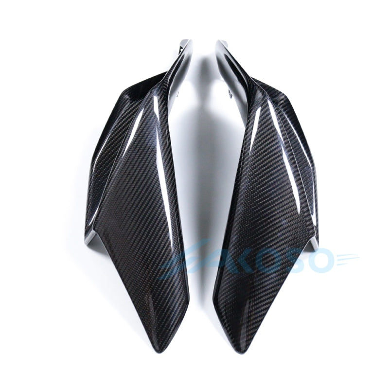 AKOSO 2021-2024 Aprilia RSV4 Carbon Fiber Winglets Front Side Fairing Winglets