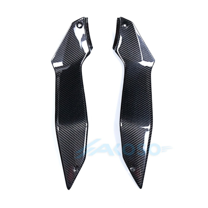 AKOSO 2021+ Kawasaki Z H2 100% Carbon Fiber Rear Seat Side Panels 