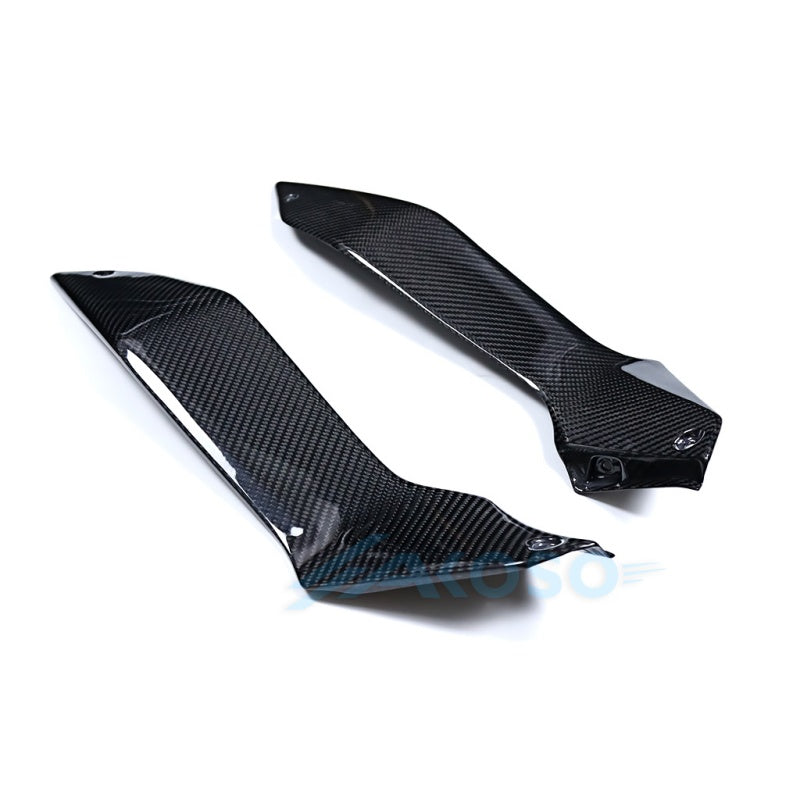AKOSO 2021+ Kawasaki Z H2 100% Carbon Fiber Rear Seat Side Panels 