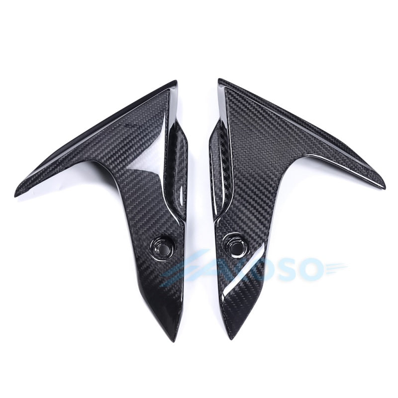 AKOSO Yamaha MT07 MT-07 2014-2017 Carbon Fiber Front Fender Side Panels