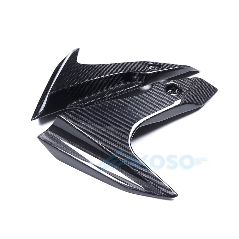 AKOSO Yamaha MT07 MT-07 2014-2017 Carbon Fiber Front Fender Side Panels