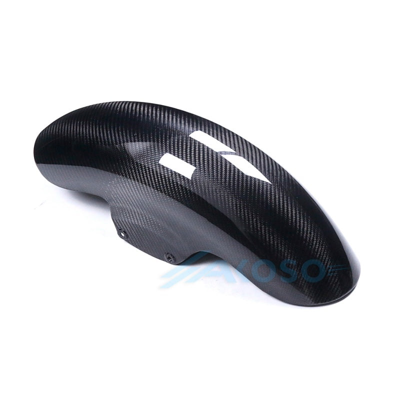 AKOSO Carbon Fiber Shorter Front Fender Hugger for Harley Touring 2009-2023 Models