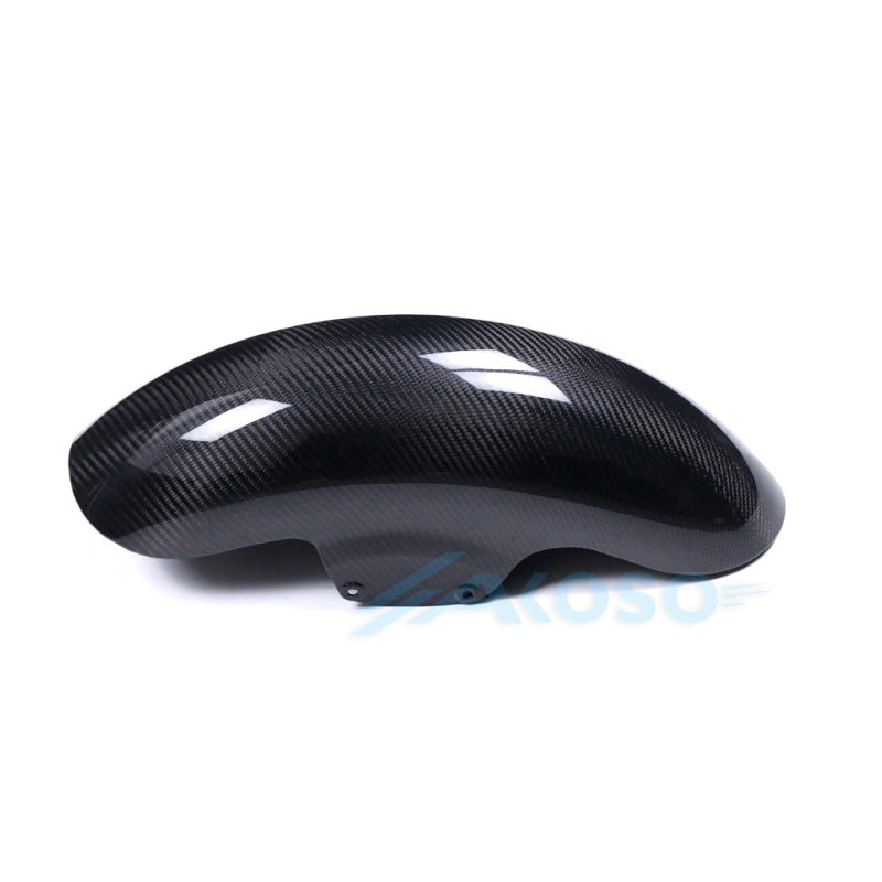 AKOSO Carbon Fiber Shorter Front Fender Hugger for Harley Touring 2009-2023 Models