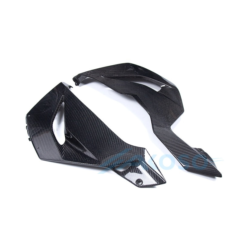 AKOSO 2019-2023 Kawasaki Ninja ZX-6R 636 Carbon Fiber Lower Side Panels