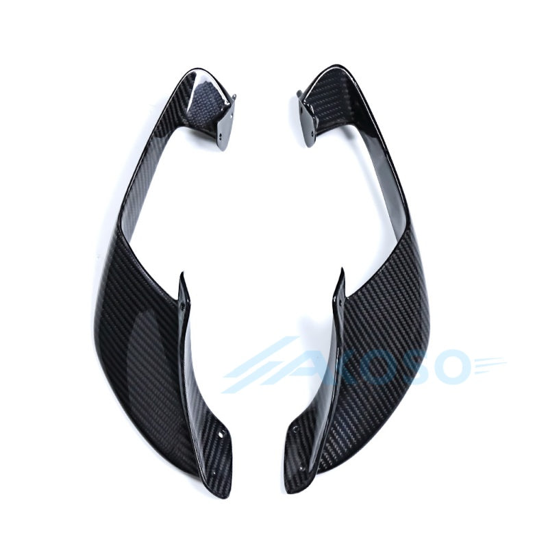 AKOSO 2020+ Yamaha YZF R1 R1M Carbon Fiber Winglet Fixed Wind Wing Aerodynamic