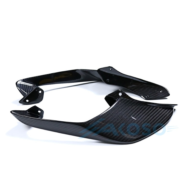 AKOSO 2020+ Yamaha YZF R1 R1M Carbon Fiber Winglet Fixed Wind Wing Aerodynamic