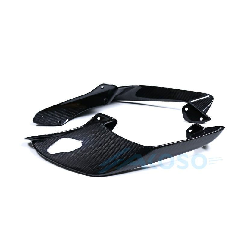 AKOSO 2020+ Yamaha YZF R1 R1M Carbon Fiber Winglet Fixed Wind Wing Aerodynamic