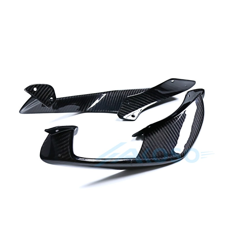 AKOSO 2020+ Yamaha YZF R1 R1M Carbon Fiber Winglet Fixed Wind Wing Aerodynamic