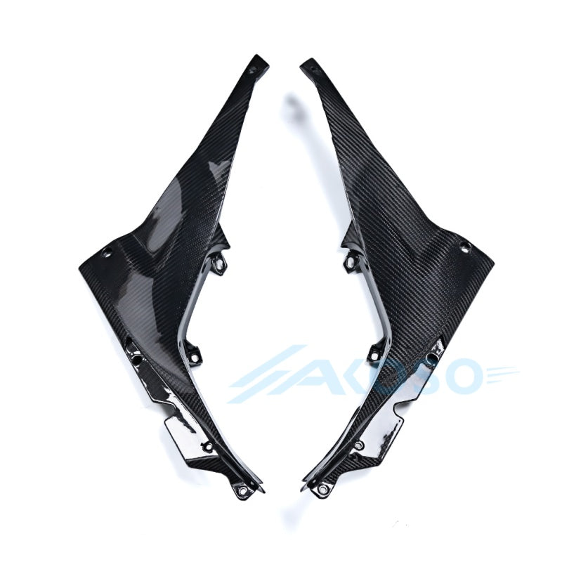 AKOSO 2024+ Aprilia RS 457 3K Dry Carbon Fiber Side Panels Under Seat