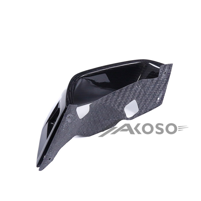 AKOSO 2021-2024 Kawasaki ZX10R ZX-10R Full Carbon Fiber Winglet Spoiler Aerodynamic Fairing Wing Kit 