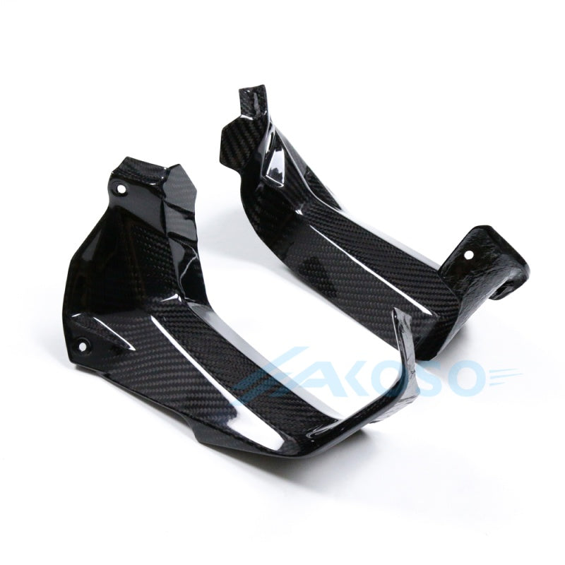 AKOSO 2021+ Ducati Multistrada V4 Carbon Fiber Cockpit Inner Panels Front Side Fairing