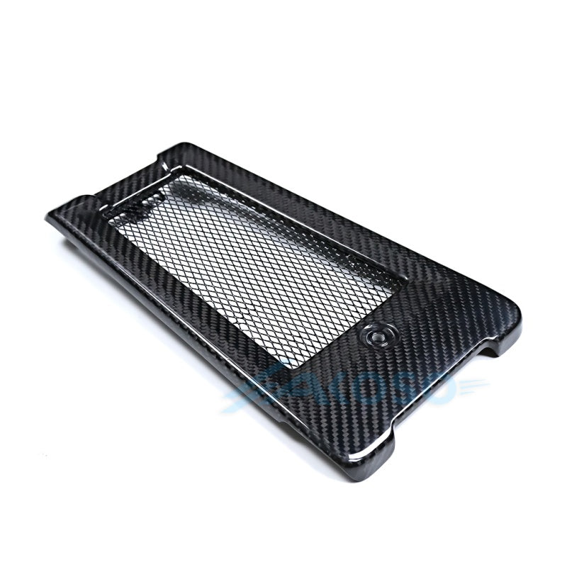 AKOSO Carbon Fiber Oil Cooler Cover for Harley Davidson M8 Softail Street Bob Low Rider S ST FXST FLHCS 2018+