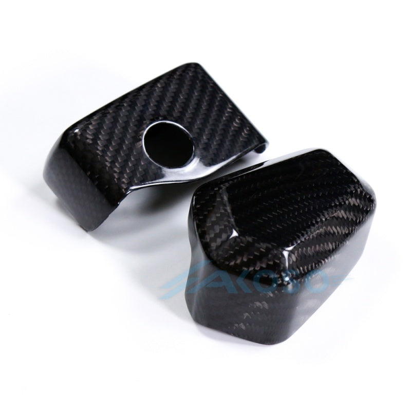 AKOSO 2018+ Honda Gold Wing GL1800 100% Carbon Fiber Oil Tank Caps