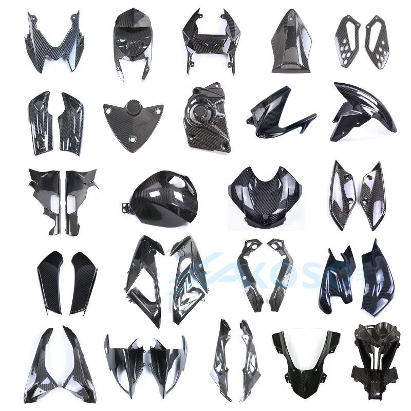 AKOSO BMW S1000RR K46 2015‑2018 Full Dry Carbon Fiber Body Kit | 23-Pieces Complete Fairing Set