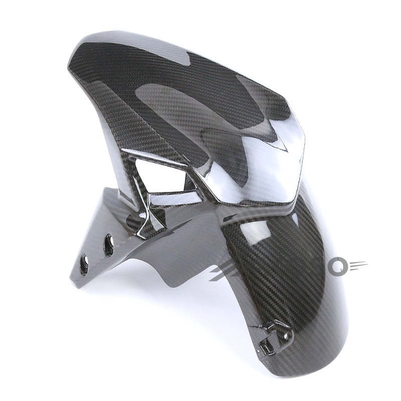 AKOSO 2017-2019 Kawasaki Z900 Carbon Fiber Motorcycle Front Wheel Mudguard Hugger Fender