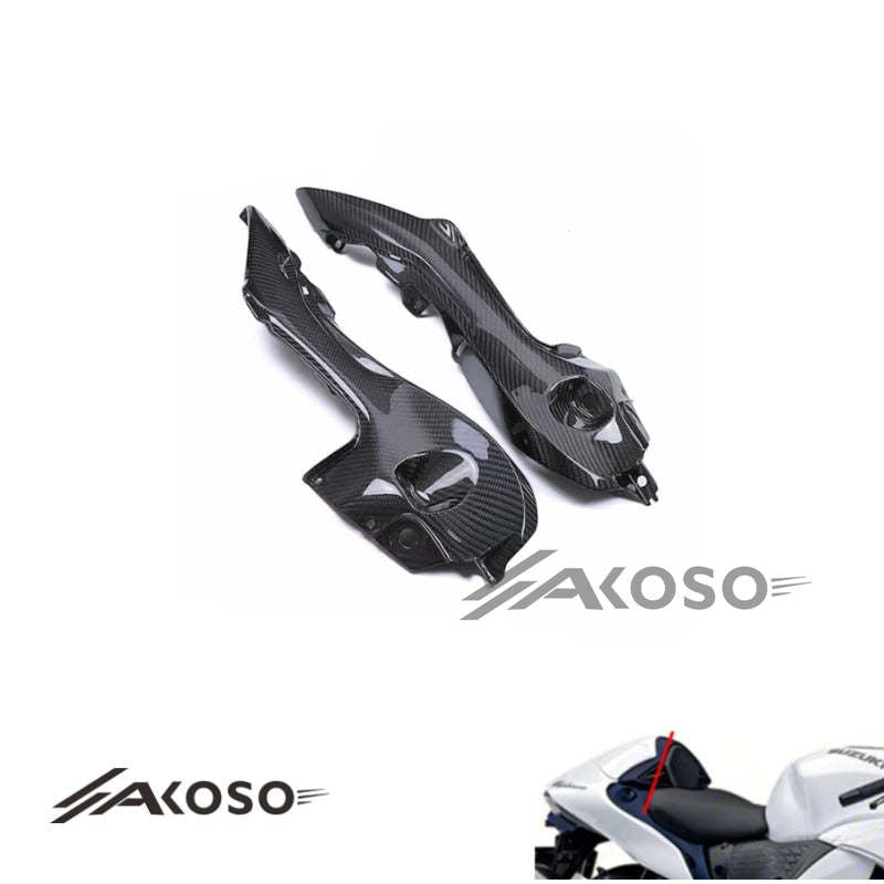 AKOSO Suzuki Hayabusa GSX1300R 2021-2023 Carbon Fiber Motorcycle Rear Seat Lining Panel Fairing