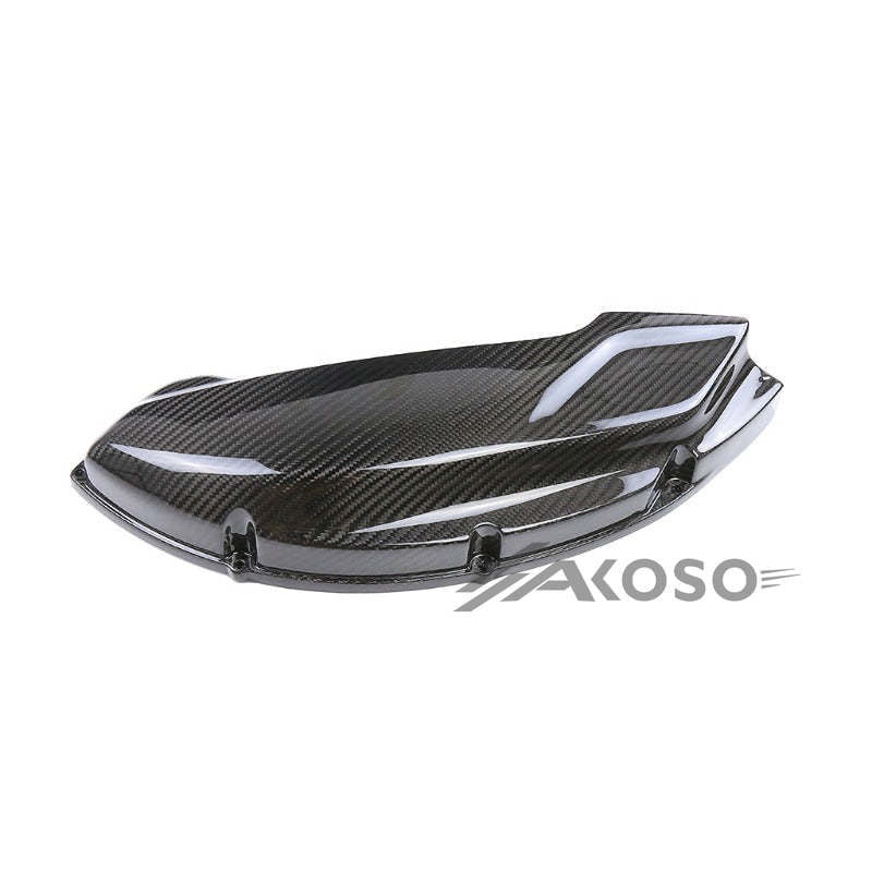 AKOSO 2016+ Yamaha NVX155 Motorcycle Carbon Fiber Left Air Cleaner Guard Air Filter Cover Protector