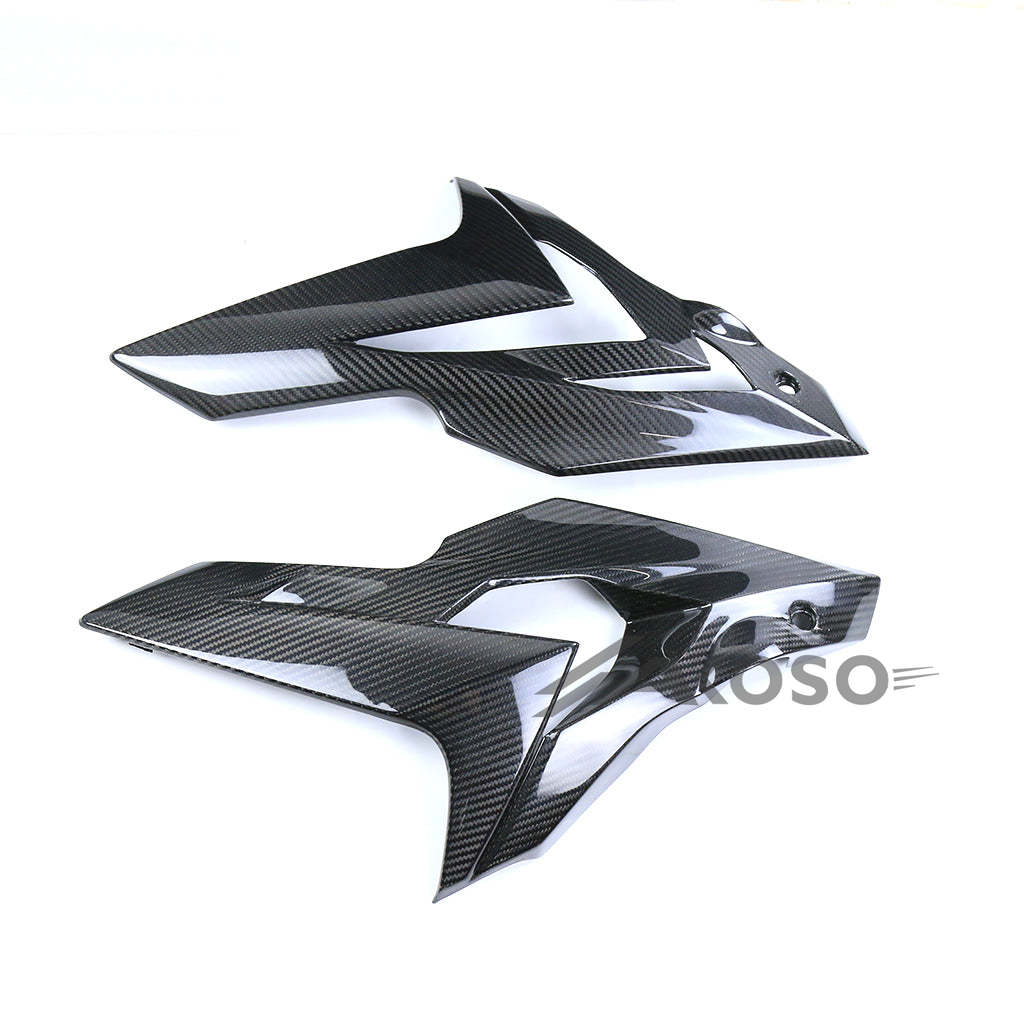 AKOSO 2014-2020 BMW S1000R Carbon Fiber Motorcycle Side Panel Fairings