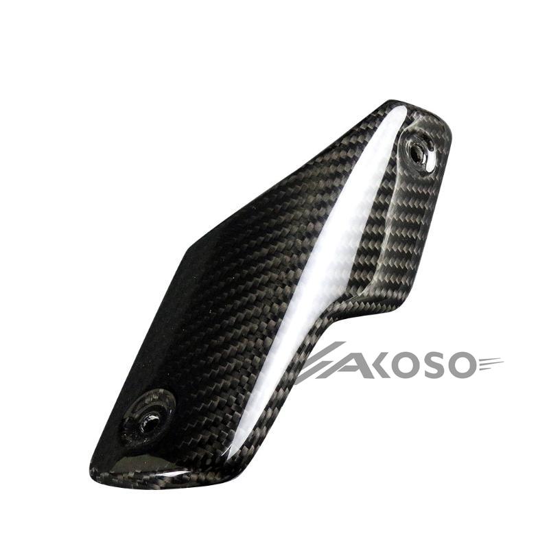 AKOSO Ducati Panigale V4 V4S V4R 2018+ Carbon Fiber Exhaust Pipe Heat Shield Cover