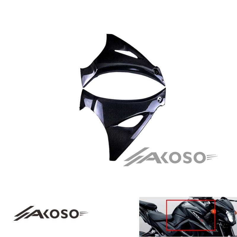 AKOSO Suzuki GSX-R1000 2017-2022 Carbon Fiber Spoiler Side Panels Fairing