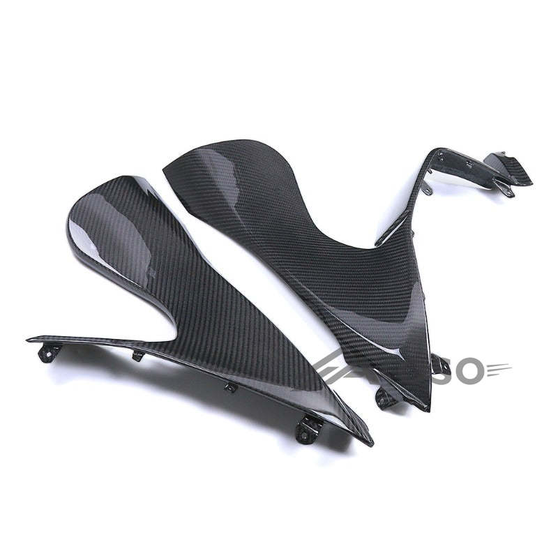 AKOSO Suzuki Hayabusa GSX1300R 2021-2023 Carbon Fiber Fuel Tank Side Panel Fairing Kit