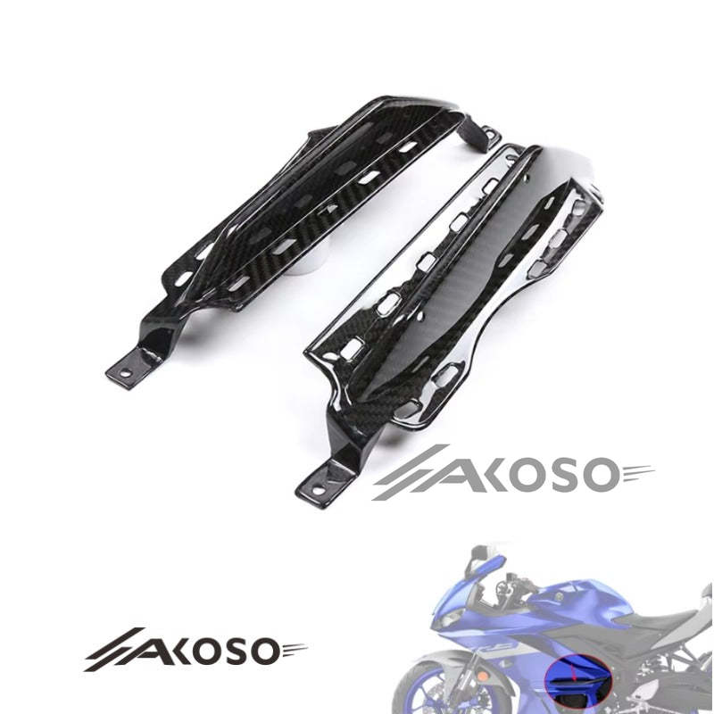 AKOSO 2022-2024 Yamaha R3 Carbon Fiber Frame Cover Side Frame Mid Panel Fairing