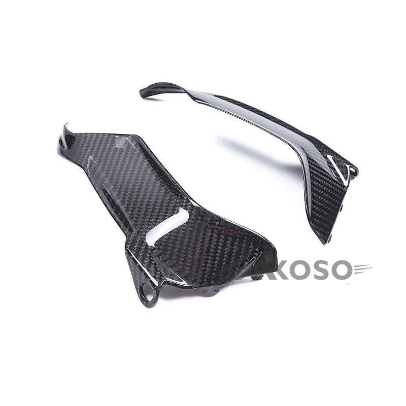 AKOSO 2023 2024 BMW R1300GS Dry Carbon Fiber Motorcycle Fuel Tank Side Panel Fairing