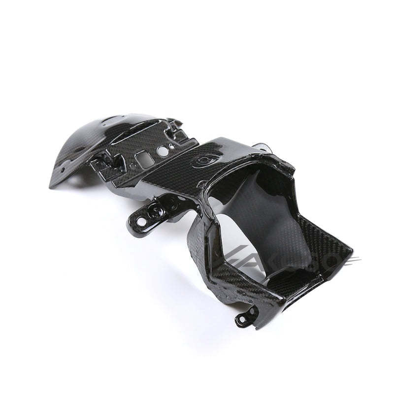 AKOSO 2021-2024 Kawasaki Ninja ZX10R ZX-10R Carbon Fiber Motorcycle Front Headlight Air Intake Duct Cover