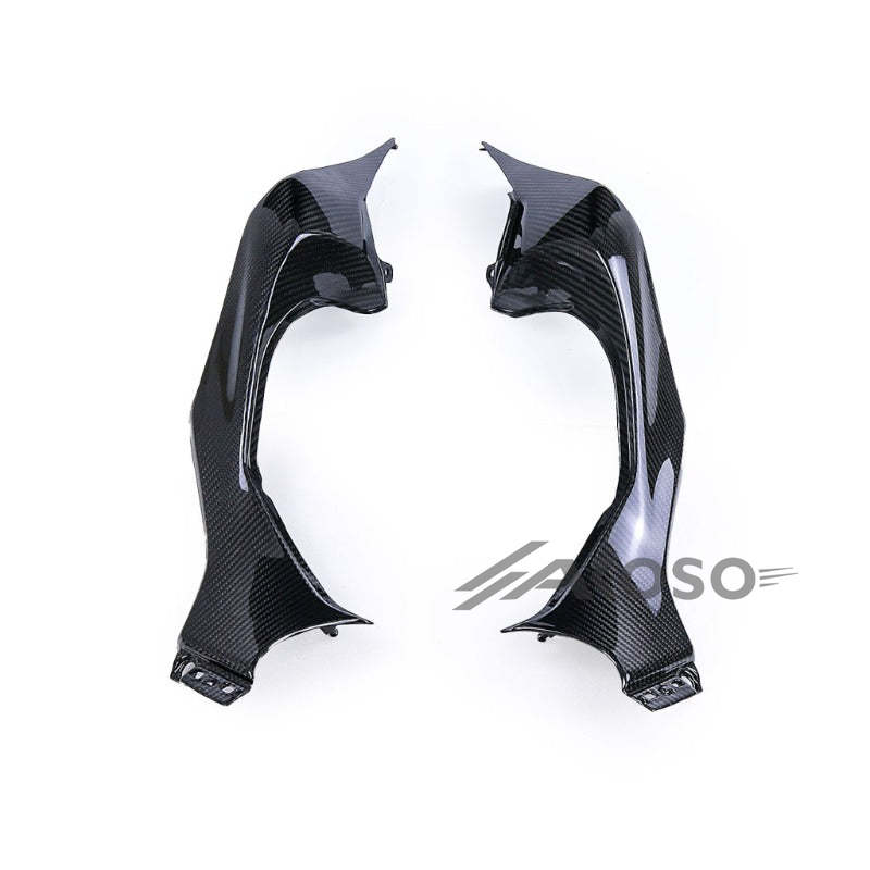 AKOSO 2014-2019 Kawasaki Z1000 Carbon Fiber Motorcycle Rear Tail Seat Side Panels Cover Fairing